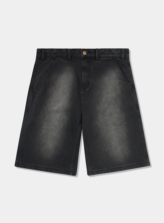Шорты Butter Goods Work Shorts Distressed Black