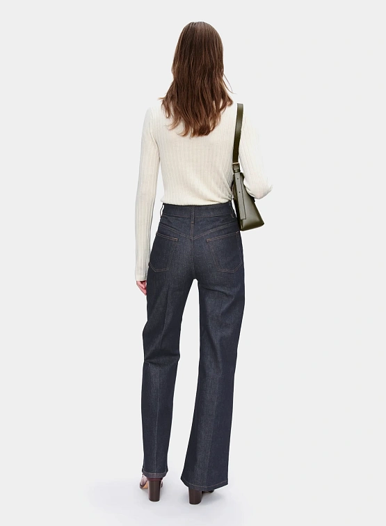 Женское поло A.P.C. A Petites Cotes Ecru