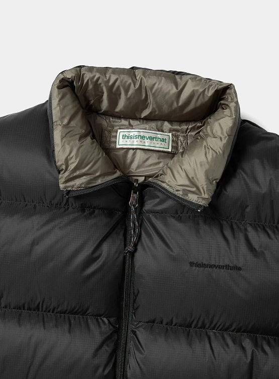 Пуховик thisisneverthat Pertex Reversible T Down Black