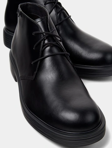 Полуботинки Camper Dean Leather Ankle Boots Black