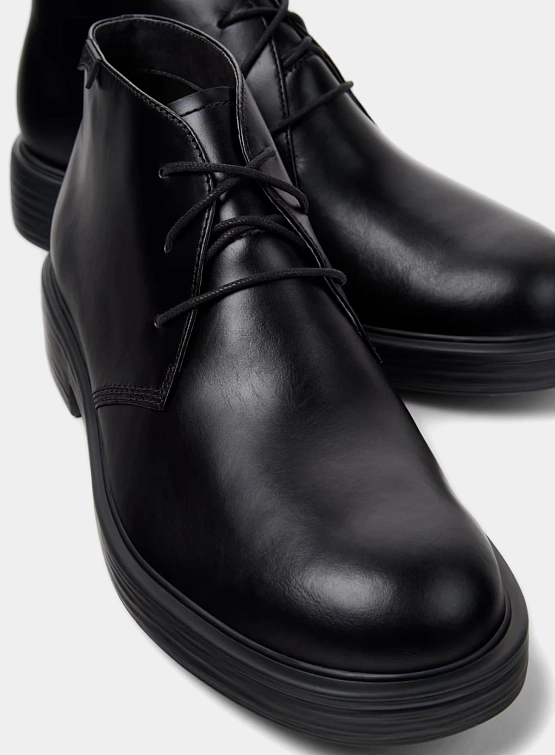 Полуботинки Camper Dean Leather Ankle Boots Black