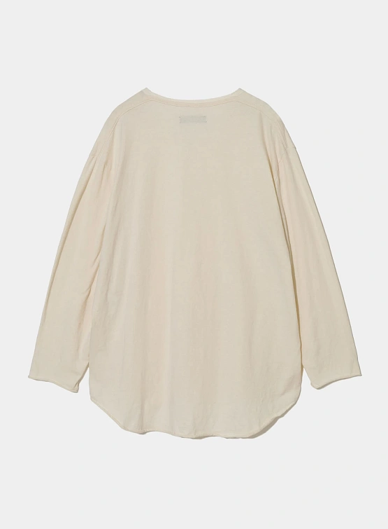 Лонгслив UNDERCOVER Eye Henley Cream