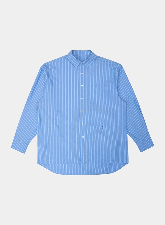 Рубашка ADERERROR Sig BL Tag Shirt 01 Stripe