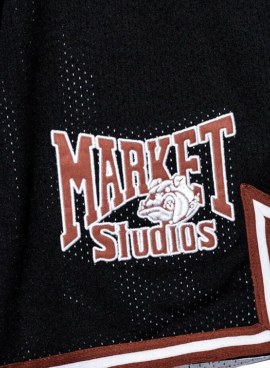 Шорты MARKET Bulldogs Mesh Shorts Black