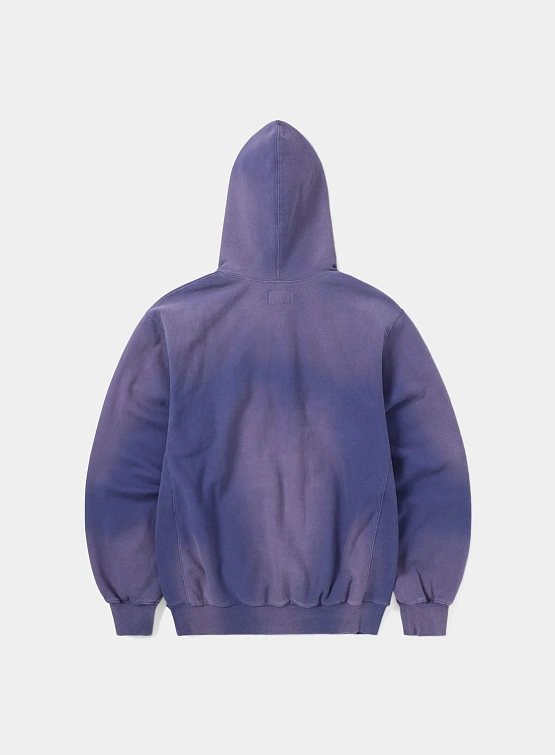 Худи thisisneverthat Faded Embroidery Hoodie Purple