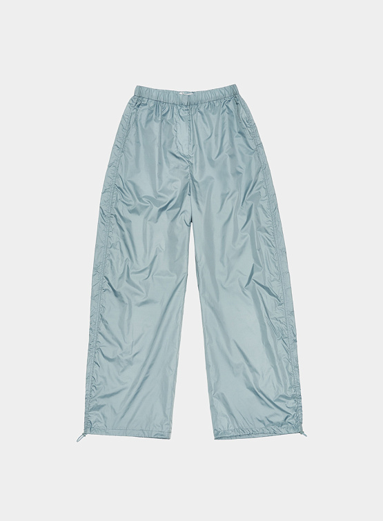 Женские брюки AMOMENTO Shirred Pants Dark Blue