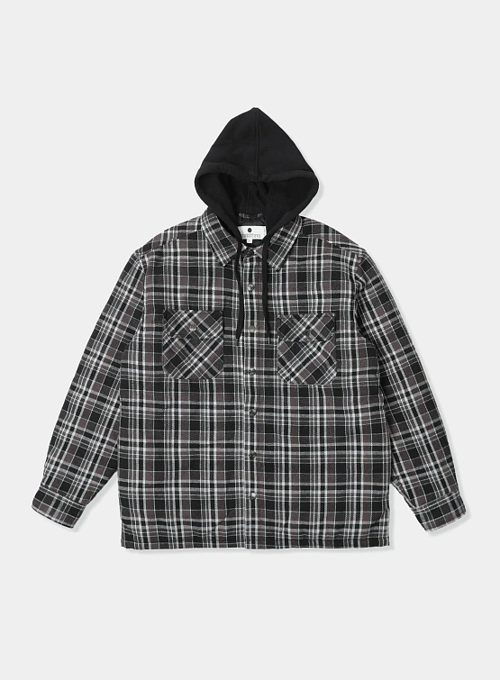 Стеганый овершот Noon Goons Function Flannel Black