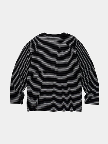 Лонгслив FrizmWORKS Stripe Oversized Relax Black