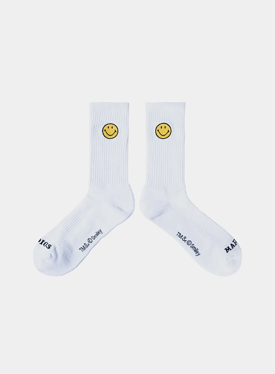 Носки MARKET SMILEY BADGE SOCKS White