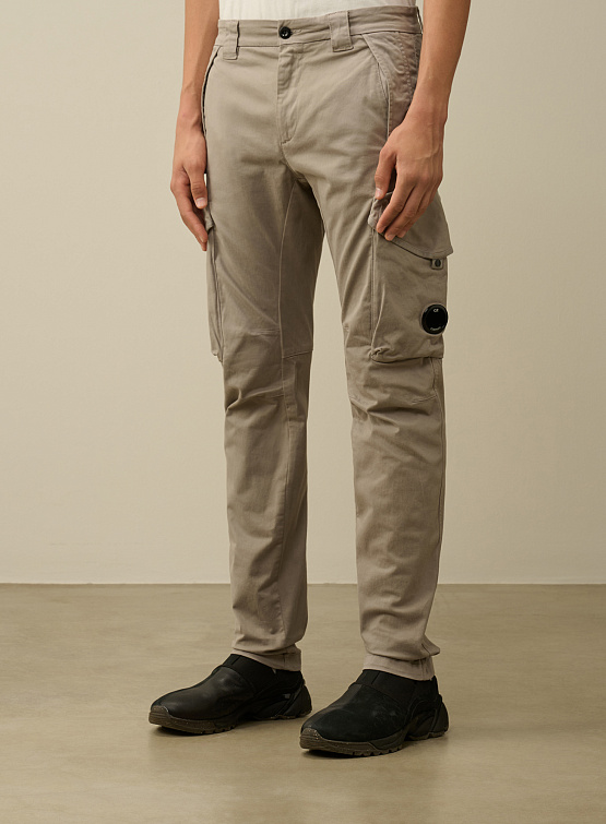 Брюки C.P. Company Stretch Sateen Ergonomic Lens Khaki