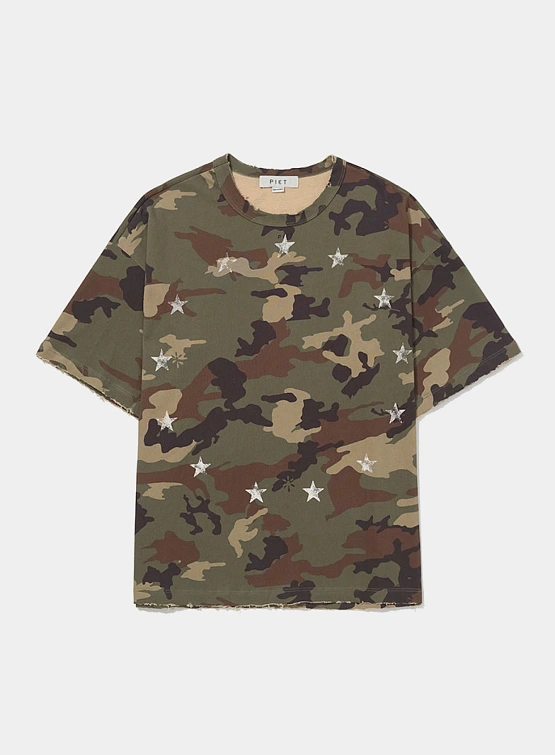 Футболка PIET Camo Relaxed