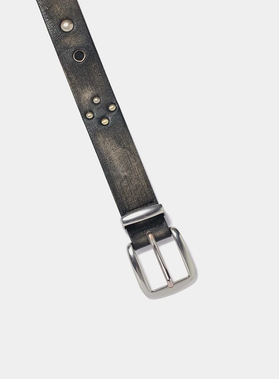 Ремень OPEN YY Stud Western Brown