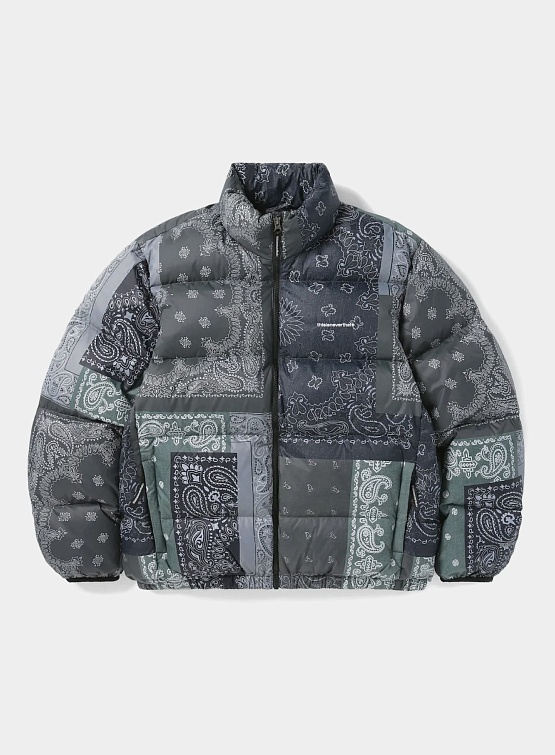 Пуховик thisisneverthat T Down Jacket Bandana Multi