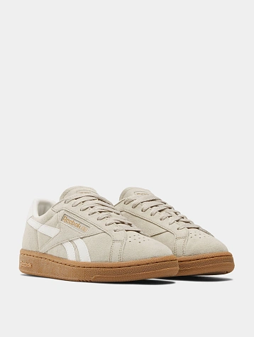 Женские кеды Reebok Club C Grounds Beige/Gum