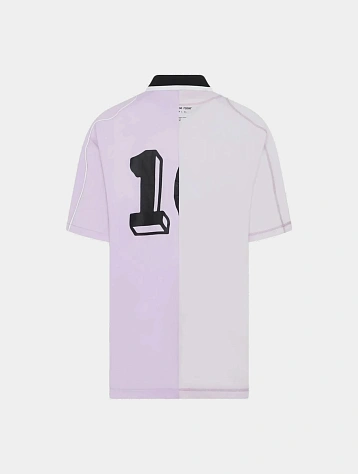 Футболка Martine Rose Half And Half Football Top Lilac