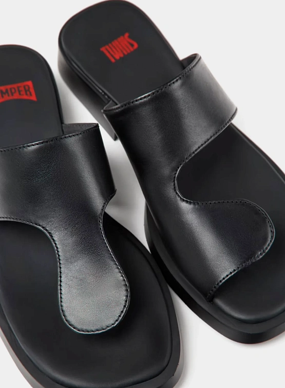 Женские сандалии Camper Twins Leather Black