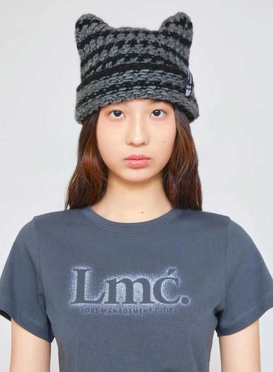 Шапка LMC Crochet Square Beanie Charcoal