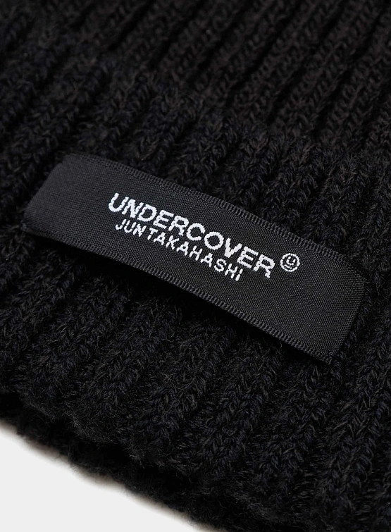 Шапка UNDERCOVER Acrylic Tag Black