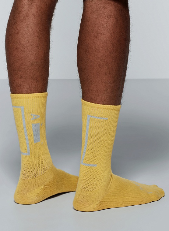 Носки A-COLD-WALL* Bracket Sock Tuscan Yellow