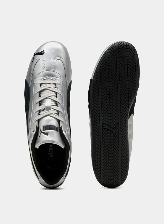Женские кроссовки Puma Speedcat Metallic Silver