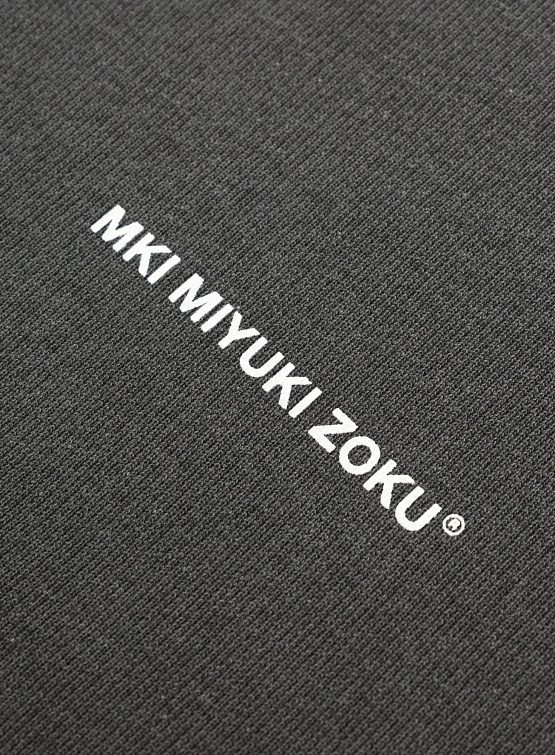 Зип-худи MKI MIYUKI ZOKU Uniform Zip Hoody Pigment Black