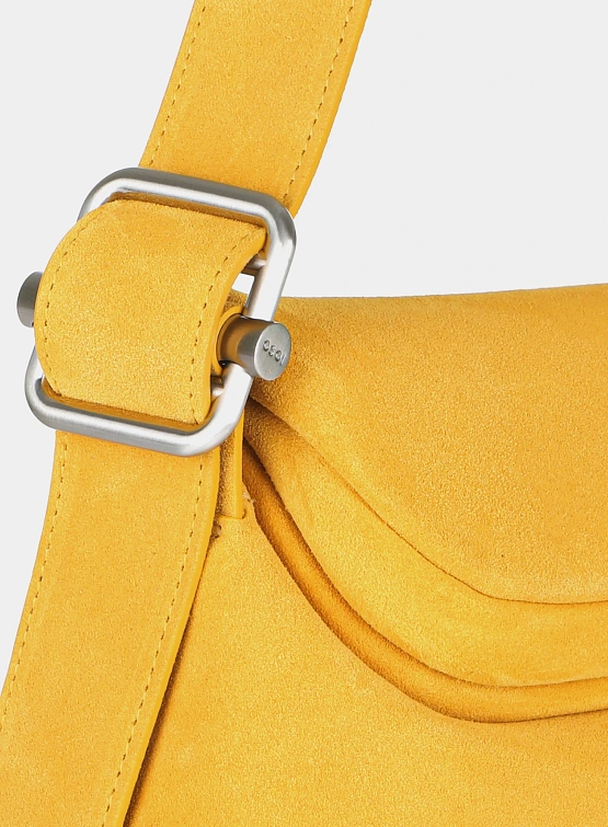 Сумка OSOI Folder Brot Suede Mustard