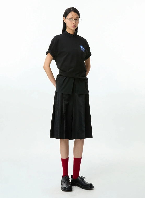 Футболка ADERERROR Sig; BL Tag t-Shirt 06 Black