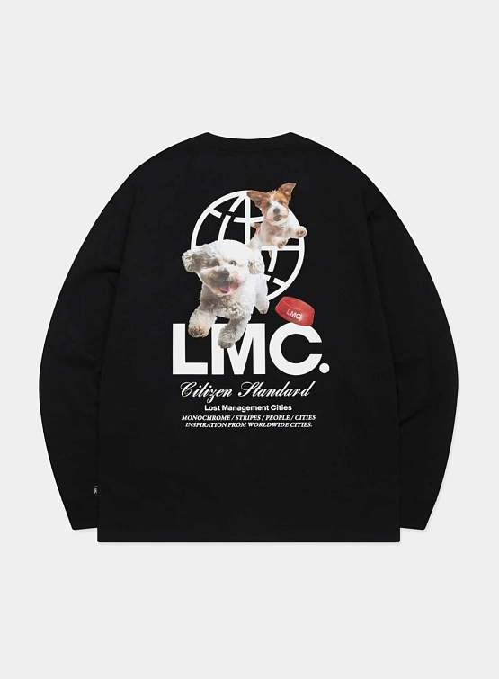 Лонгслив LMC Flying Puppy Long Slv Tee Black
