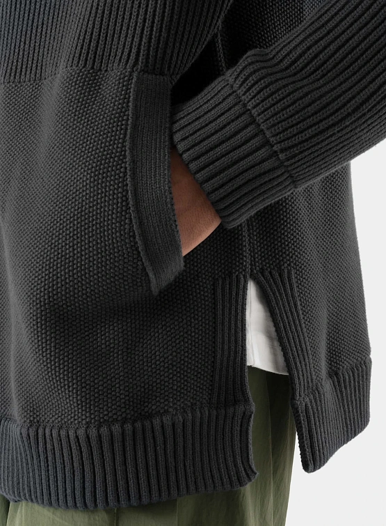 Кардиган MAHARISHI 1461 Maharishi Knitted Kimono Black