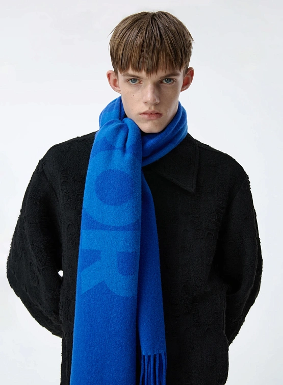 Шарф ADERERROR Standic Muffler Product. 72 Blue