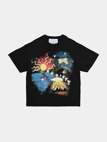 Футболка Jungles Jungles Anxiety Airbrush Tee Black