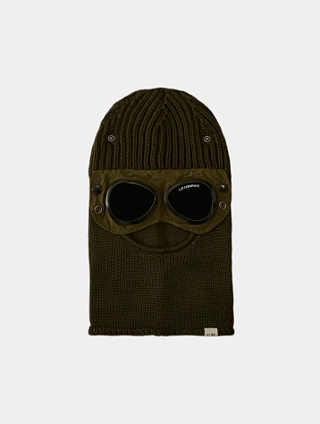 Балаклава C.P. Company Extrafine Merino Wool Goggle Ivy Green