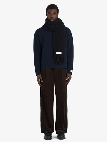 Шарф Études Wool Scarf Black