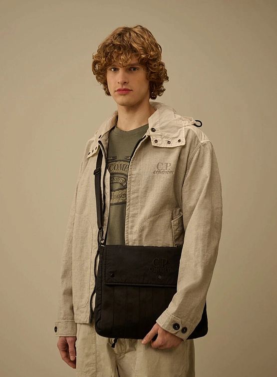 Сумка C.P. Company Plain Paper Touch Black