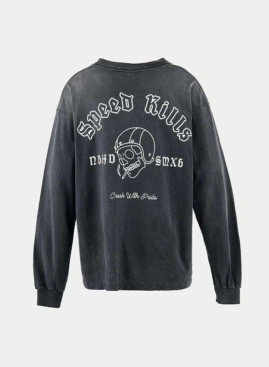 Лонгслив SAINT MXXXXXX x NEIGHBORHOOD Speed Kills Black