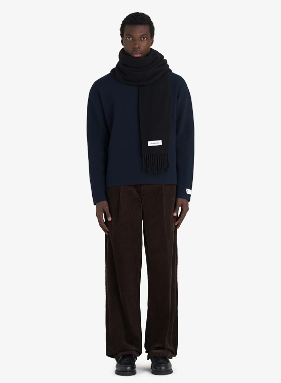 Шарф Études Wool Scarf Black