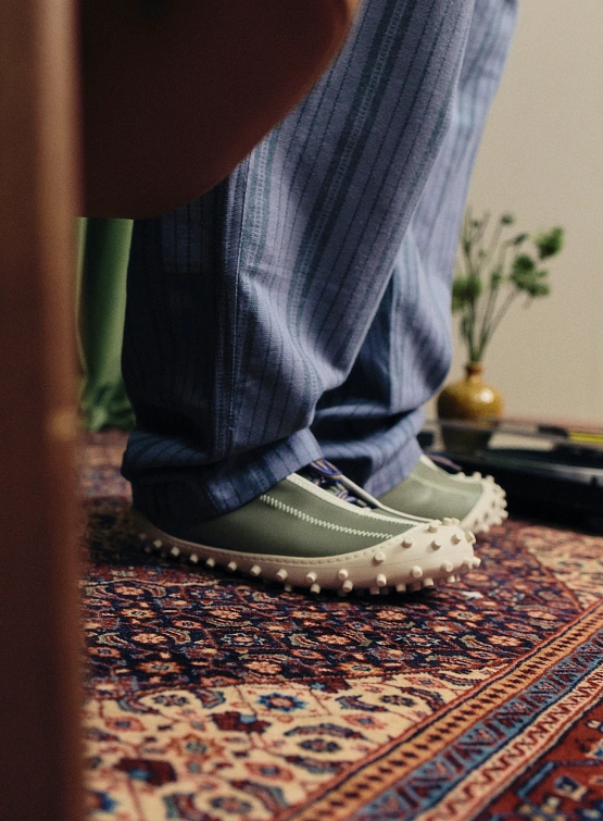 Кроссовки Sunnei 1000Chiodi Trainers Military Green