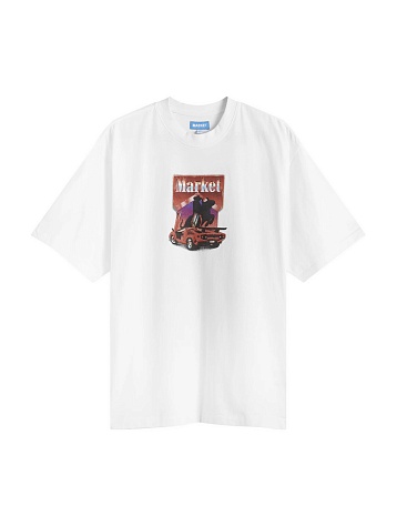 Футболка MARKET Bullrider T-Shirt Washed Black