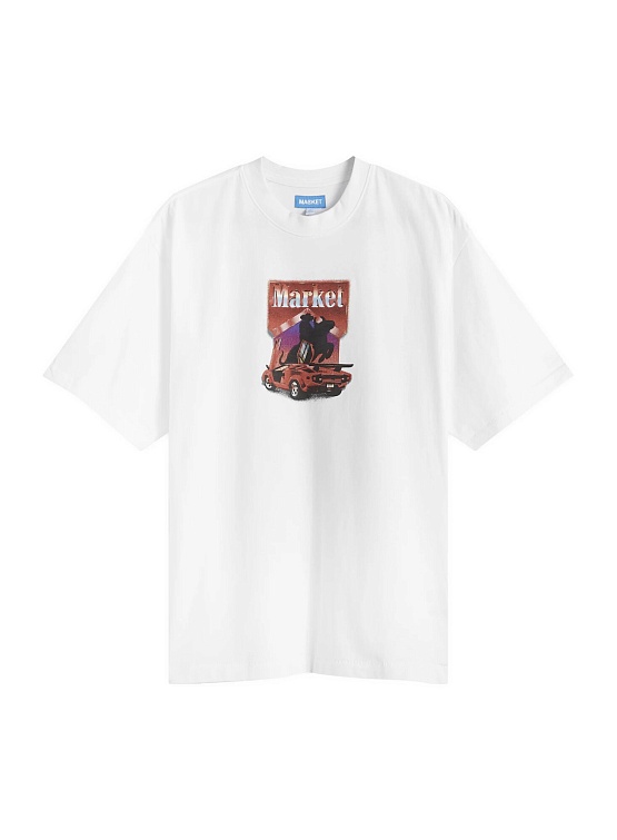 Футболка MARKET Bullrider T-Shirt White