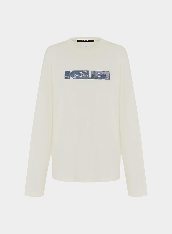 Женский лонгслив Ksubi Studio LS Tee Bleach White