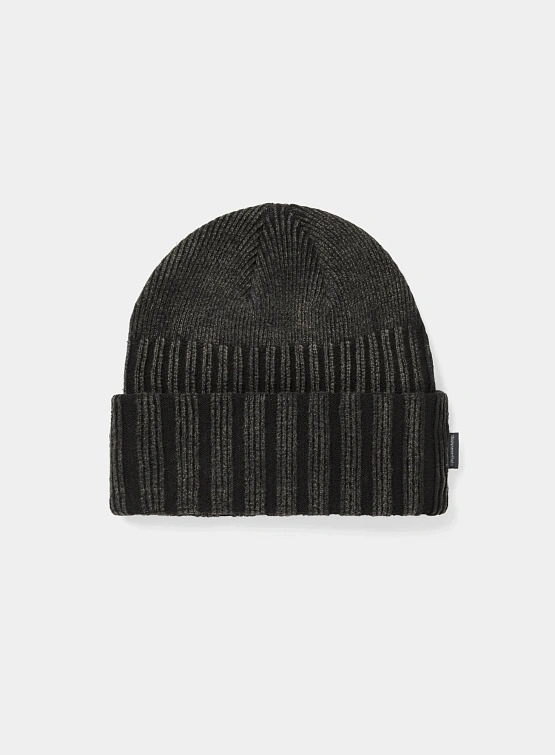 Шапка thisisneverthat Bleached Beanie Black