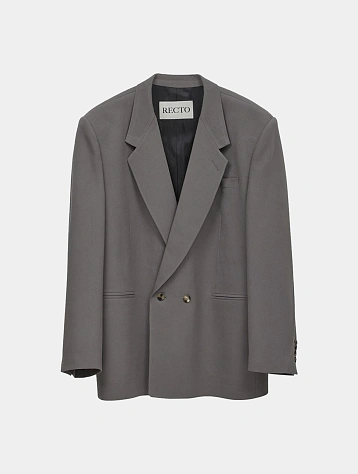 Пиджак Recto Groove Oversize Tailored Jacket Grey