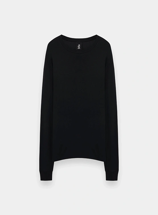 Лонгслив thom/krom M TS 814 Black