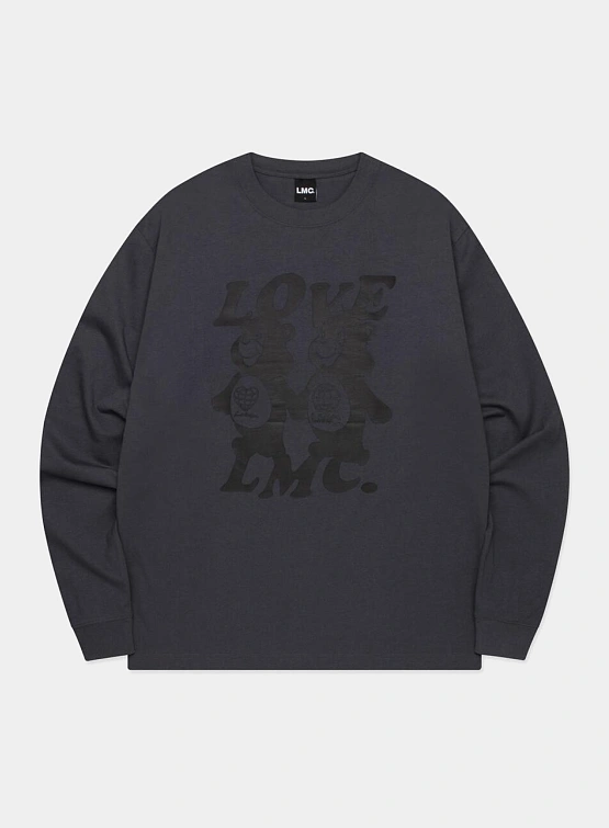 Лонгслив LMC Two Bears Longsleeve Charcoal