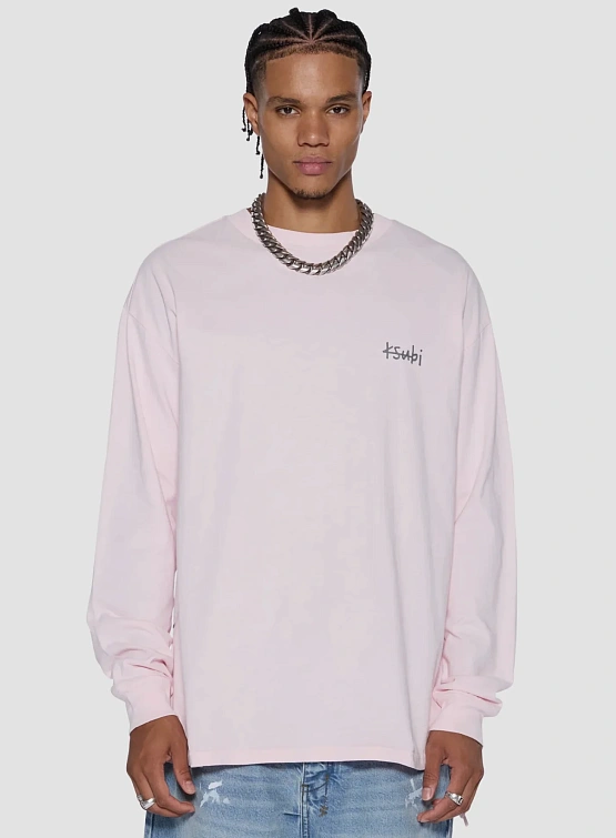 Лонгслив Ksubi Allday Biggie LS Ice Pink