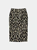 Женская юбка Recto Leopard Wool Midi Dark Brown