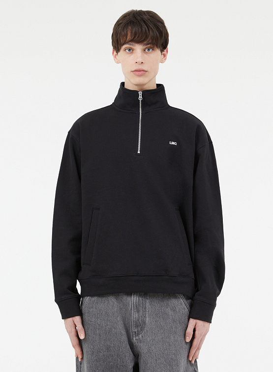 Свитшот LMC Box Quarter Zip Sweatshirt Black