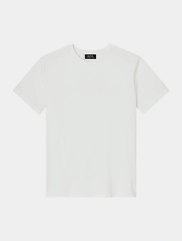 Футболка A.P.C. Manche Courte Printemps26 White