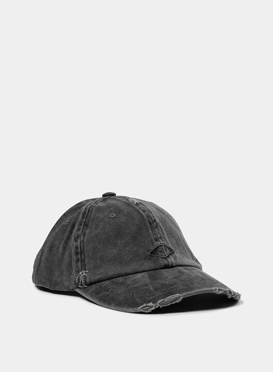 Кепка Han Kjøbenhavn Distressed Diamond Cap Black