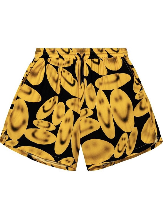 Шорты MARKET Smiley Afterhours Easy Washed Black